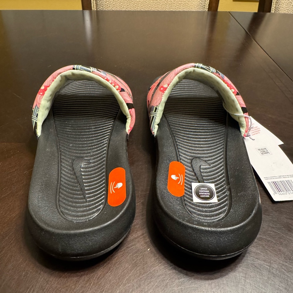 New Nike Naomi Osaka Slides Sandals Pink Black Size US 7 - Picture 8 of 12
